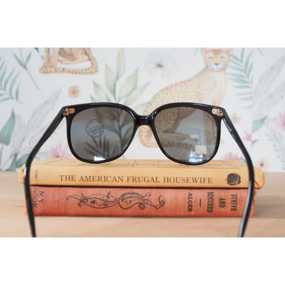 Vintage 1990s Lion in the Sun Sunglasses France Two Tone Retro Festival NOS